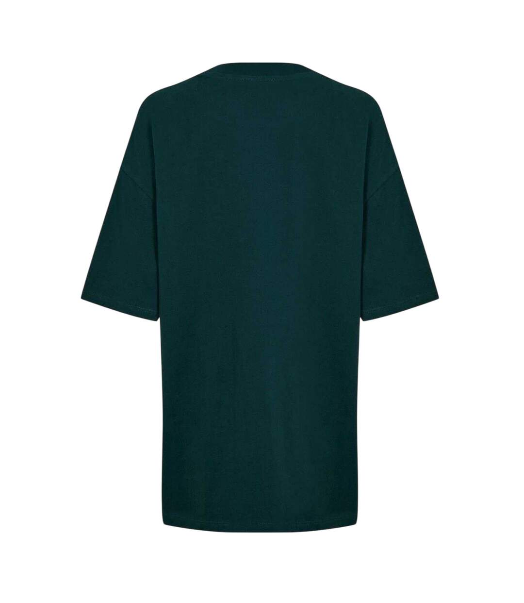Womens/ladies Logo Oversized T-shirt Dark Green Jack Wills-3