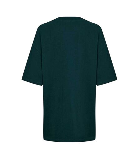 Womens/ladies Logo Oversized T-shirt Dark Green Jack Wills