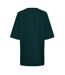 Womens/ladies Logo Oversized T-shirt Dark Green Jack Wills-3
