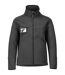 Mens Customised Stretch Soft Shell Jacket Black Mascot-1