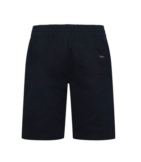Short Motif/style Uni Blansmoore Homme Bleu Marine Crosshatch