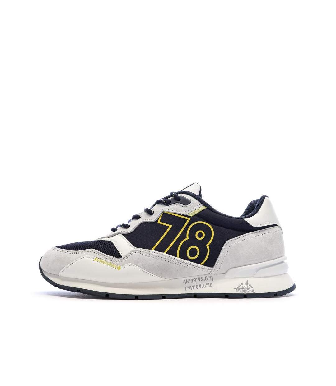 Baskets marines/gris homme tbs djon-1