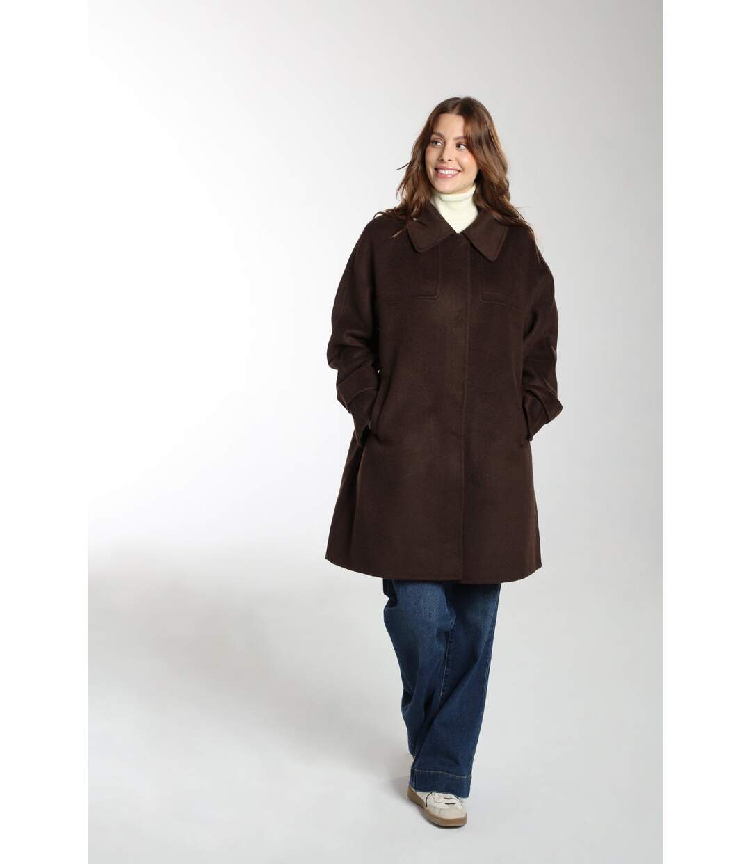 Manteau Elara  Avec Col Claudine | Gerard Pasquier-2