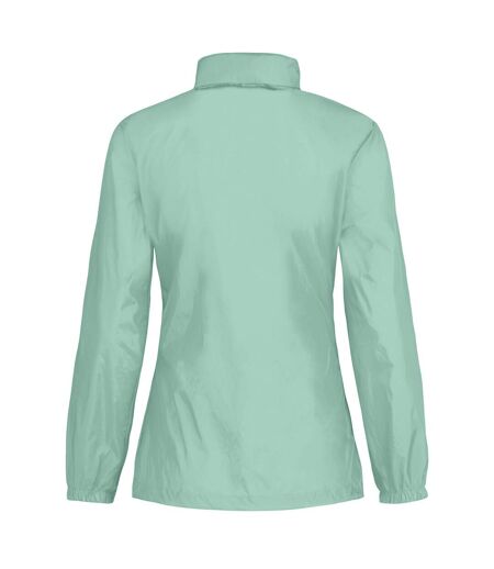 Coupe-vent Sirocco Femme Turquoise Pixel B&C