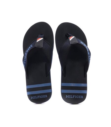 Tongs noires/marine homme tommy hilfiger sporty - 41