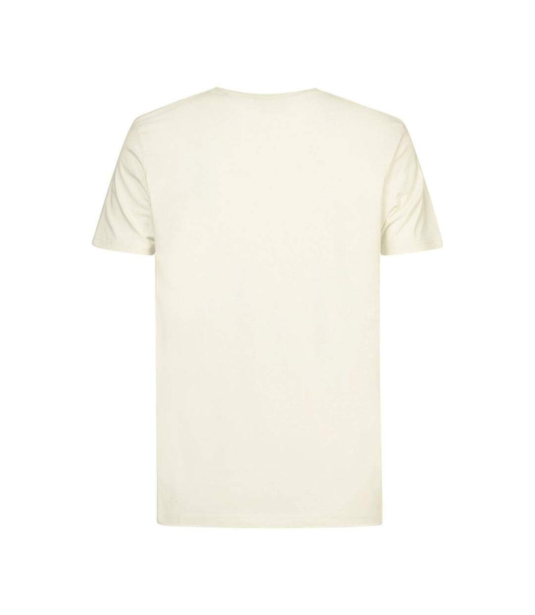 T-shirt Blanc Homme Petrol Industries Tan - 3XL-2