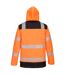 Mens pw3 5 in 1 hi-vis safety jacket orange/black Portwest-2