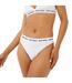 Lot De 3  Strings Motif/style Logo Deptford Femme Blanc Gris Noir Jack Wills-4