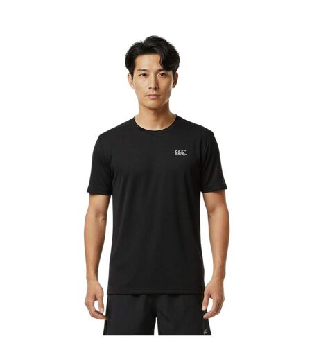 T-shirt Tempo Train Homme Noir Canterbury