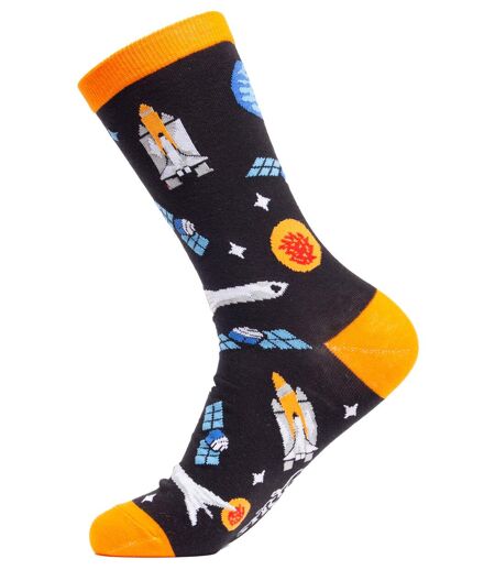 Space Themed Novelty Unisex Cotton Socks