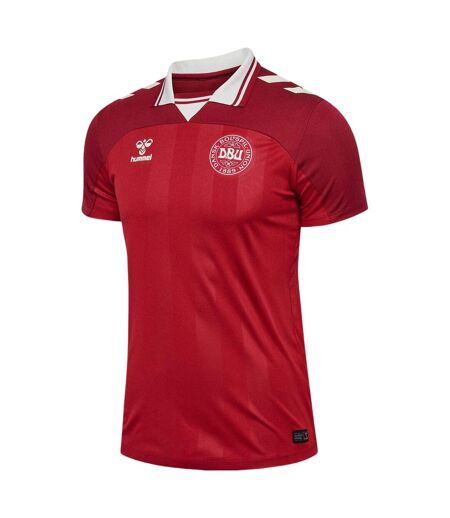 Maillot De Foot Motif/style Danemark Homme Rouge Hummel