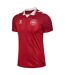 Maillot De Foot Motif/style Danemark Homme Rouge Hummel-2