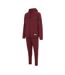 Mens Tracksuit Burgundy Lonsdale-3