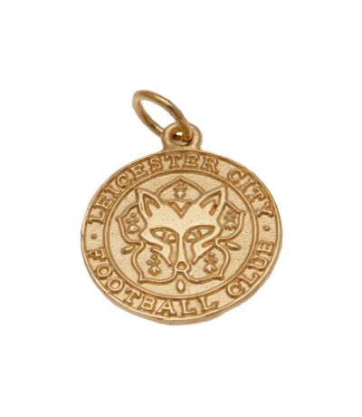Leicester City FC Crest Pendant (Gold) (One Size) - UTTA7959