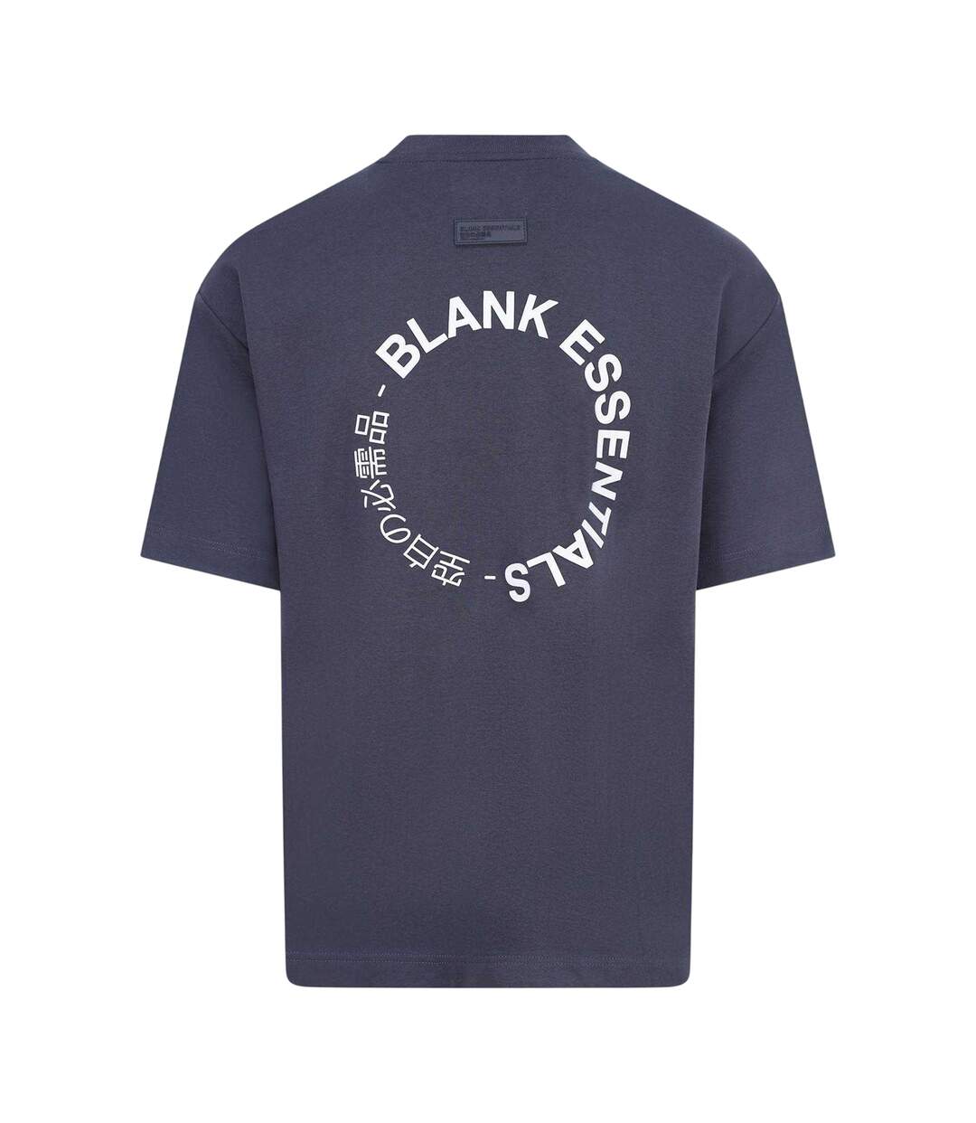 Mens T-shirt Thunder Grey Blank Essentials-2