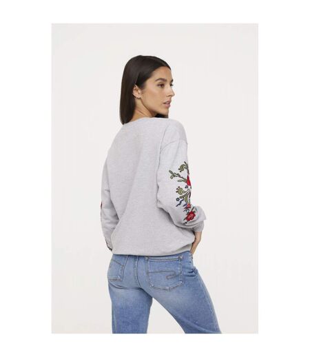 Sweatshirt manches longues coton regular ELIDA