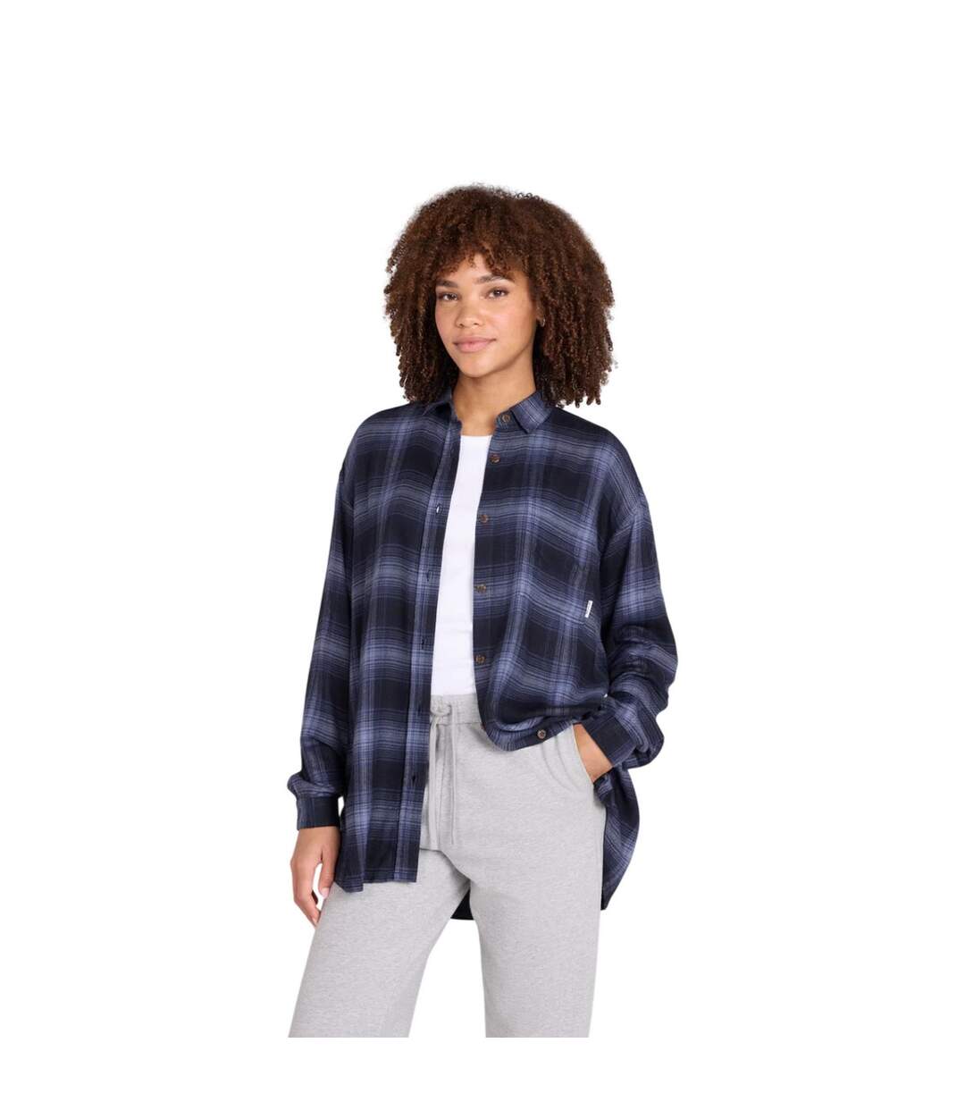 Chemisier Maisie Femme Bleu Marine Animal-4