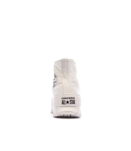 Baskets blanches homme converse chuck taylor all star lugged
