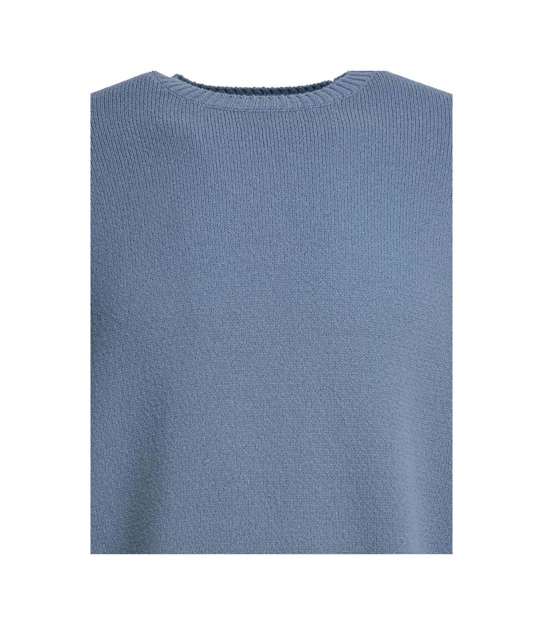 Mens Ferro E Jersey Crew Neck Raglan Jumper Bright Blue Boss-3