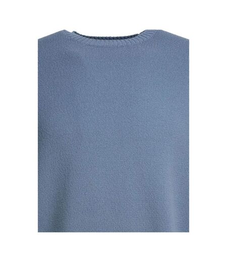 Mens Ferro E Jersey Crew Neck Raglan Jumper Bright Blue Boss