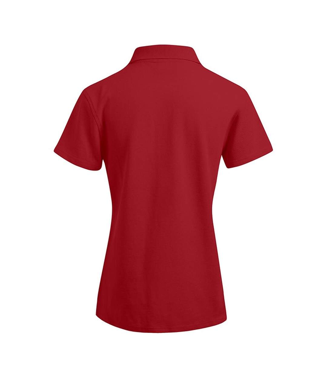 Polo Superior Femme Rouge Feu Promodoro-2