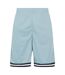 Short Motif/style À Rayures Homme Bleu Océan Noir Blanc Urban Classics-2