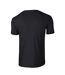 T-shirt Softstyle Adulte Noir Gildan-2