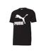 T-shirt Noir Homme Puma Essential