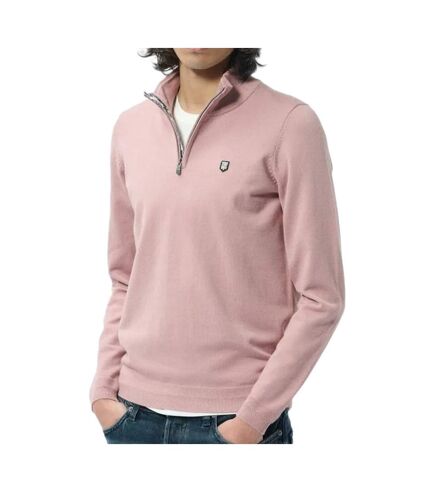 Pull 1/4 Zip Rose Homme Teddy Smith Marty 2 - L