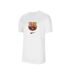 Mens Fc Barcelona T-shirt White Nike-3