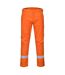 Pantalon homme orange Portwest-1