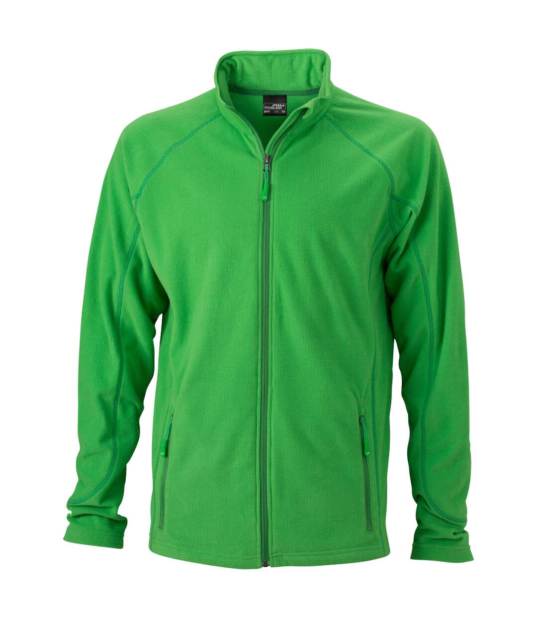 Veste Polaire Homme Vert Vert Foncé James And Nicholson-1