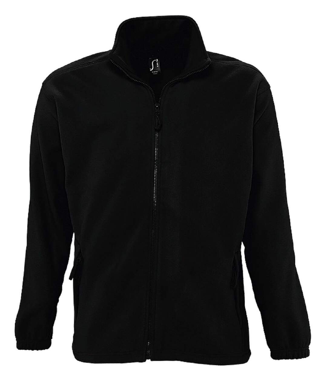 Veste polaire zip intégral - 55000 - noir