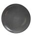 Lot de 6 Assiettes à Dessert Diane 21cm Gris Foncé-1