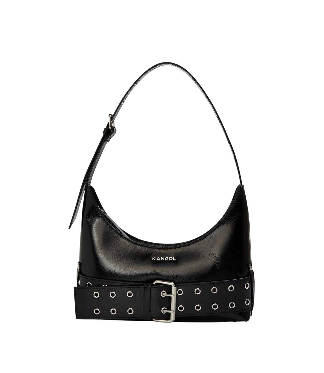 Sac Hobo Taille Unique Noir Kangol-1