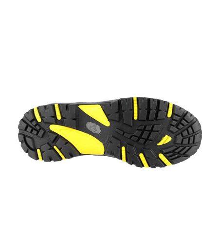 Bottines De Sécurité Adulte Noir Jaune Amblers