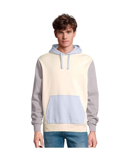 Sweat à capuche collins adulte beige pâle SOLS