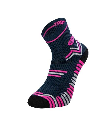 X1 paire de chaussettes rose femme bv sport trail ultra