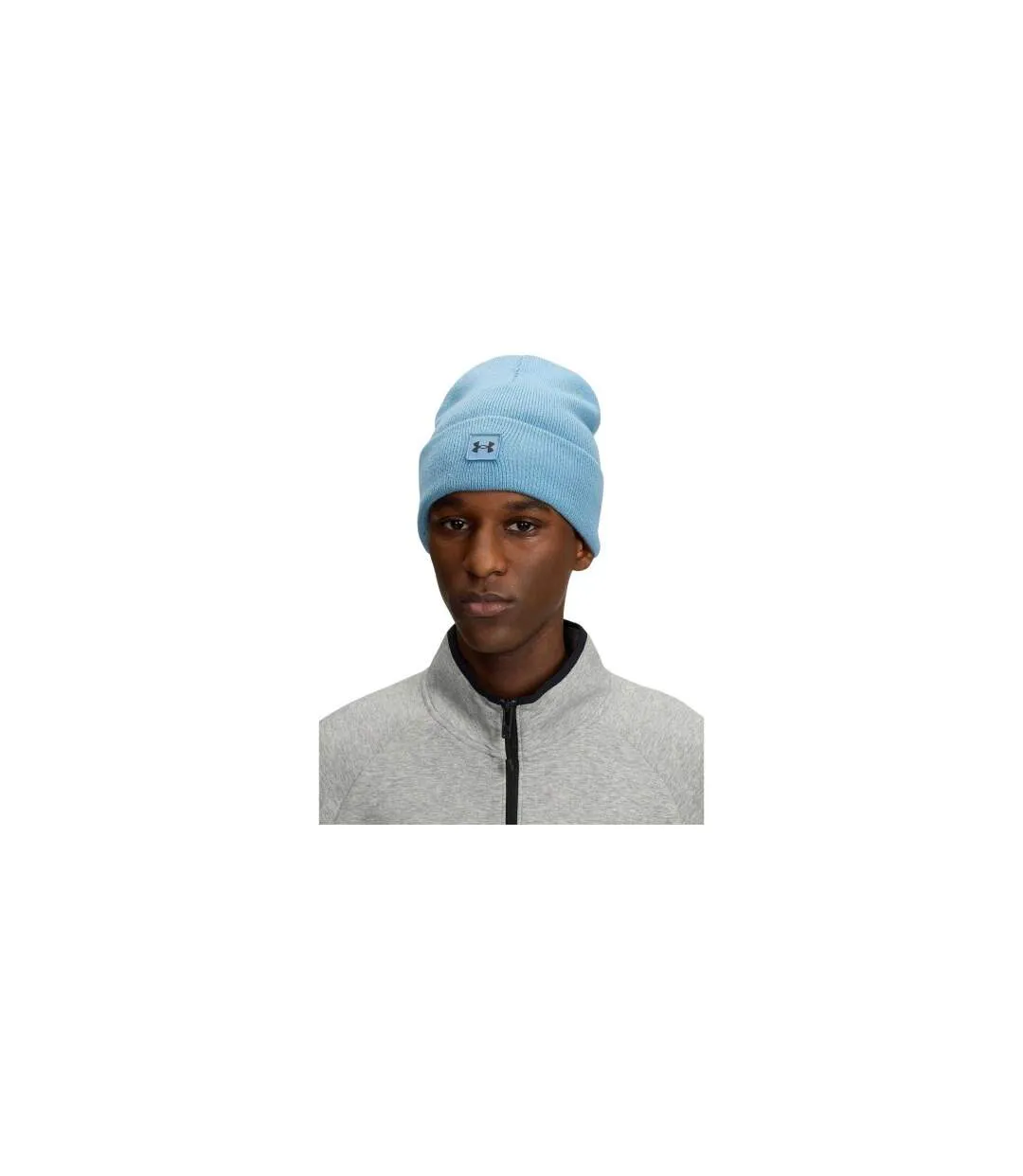 Bonnet Motif/style Logo Halftime Homme Bleu Fumée Under Armour-1