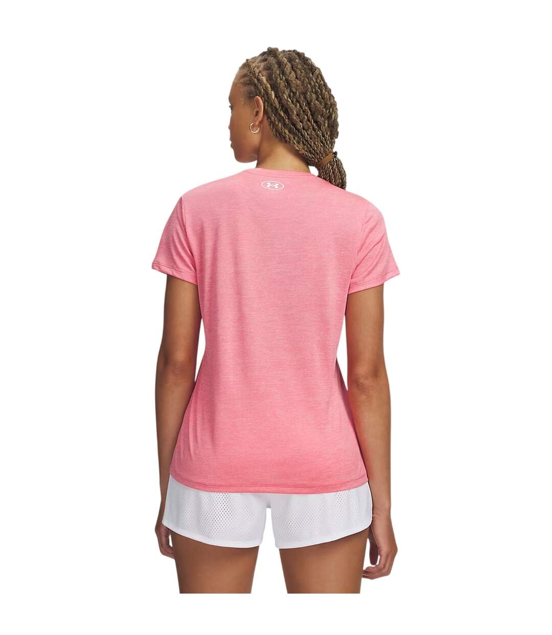 T-shirt Manches Courtes Motif/style À Nœud Femme Rose Under Armour-3