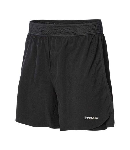 Short Motif/style Logo Brodé Ferid Homme Noir Fitanu