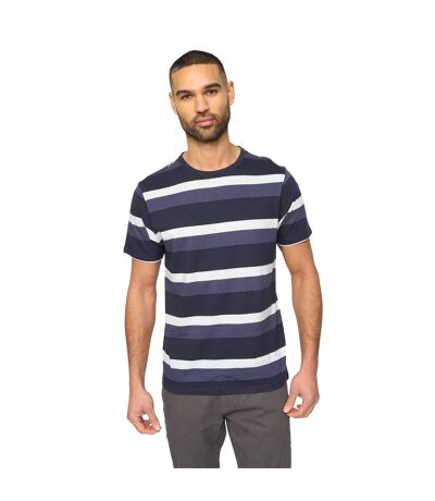 Mens sherston t-shirt navy Bewley & Ritch