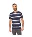Mens sherston t-shirt navy Bewley & Ritch-1