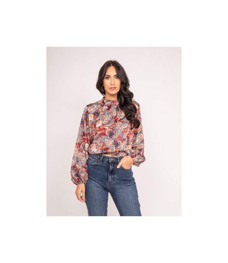 Blouse fluide motifs FABUS - Dona X Lisa