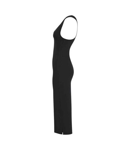 Robe mi-longue femme noir SF