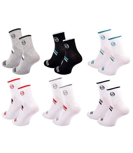 Chaussettes SERGIO TACCHINI QUARTER 6 Pcs 7015