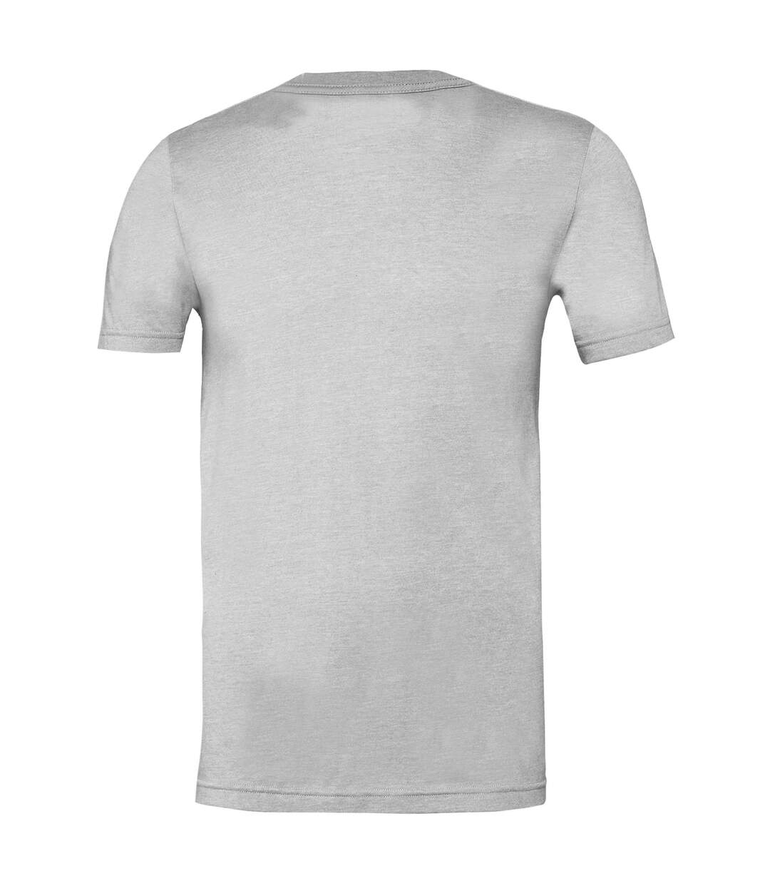 T-shirt adulte gris pâle chiné Bella + Canvas