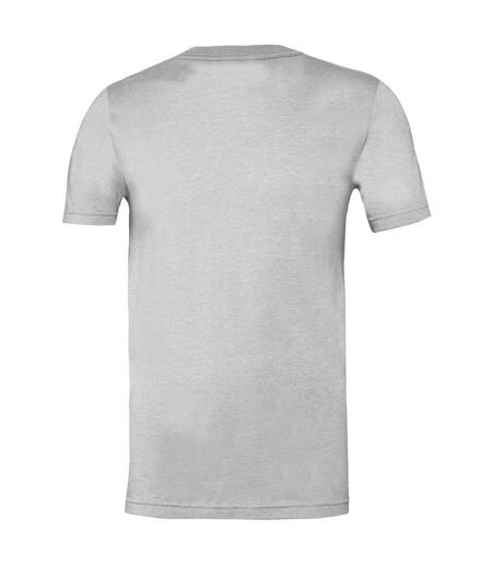 T-shirt adulte gris pâle chiné Bella + Canvas