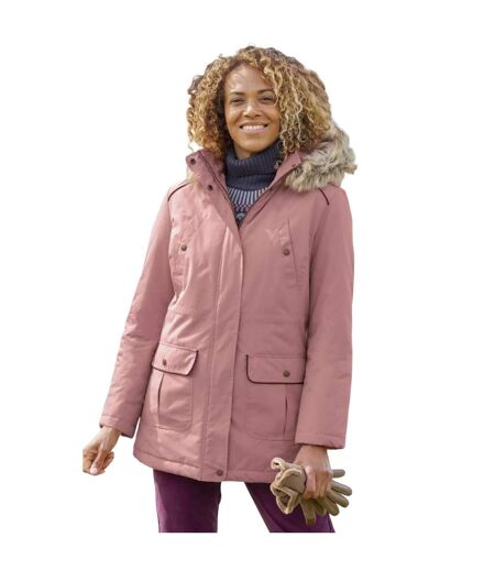 Parka femme rose Atlas For Women