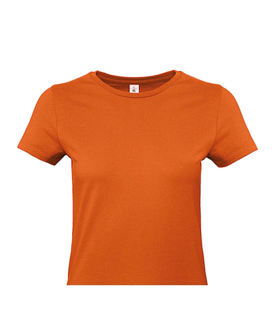 T-shirt #e190 Femme Orange Foncé B&C-2